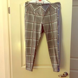 Torrid plaid leggings size 1
